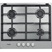 Whirlpool TGML660IX, Kochfeld, Silber
