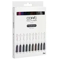 Copic COPIC® Multiliner Color Fineliner farbsortiert 0,3 mm, 10