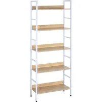 Woltu Standregal Hochregal Bücherregal Metallregal Schuhregal Badregal Blumentreppe aus