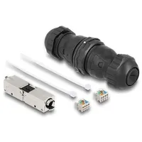 DeLock Kabelverbinder LSA zu Cat.6A IP68 staub- und wasserdicht