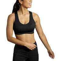 Brooks Dare Crossback Run Bra 2.0 Damen Black Größe