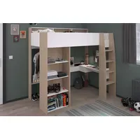 Parisot Hochbett Shelter 11 90 x 200 cm Eiche
