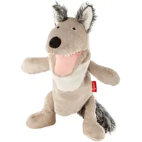 Sigikid 43048 Handspielpuppe, beige/Wolf, OneSize