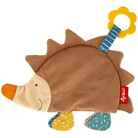 Sigikid Knistertuch Igel Yellow, 23 cm