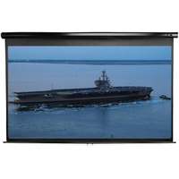 Elite Screens Manual M100UWH (100", 16:9), Leinwand, Schwarz