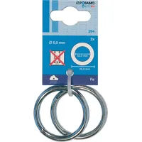 POSAMO PÖSAMO Ring geschweißt Zn (SB) 9,0mm, Innen-Ø 40mm
