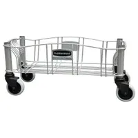 Rubbermaid Transportroller Slim Jim R050528 Edelstahl silber