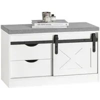 SoBuy Schuhbank 80 x 49 x 30 cm mit