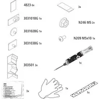 Kermi Klebeset WALK-IN XB KSKGP