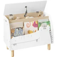 Woltu Kindersitzbank 60 x 44 x 30 cm weiß