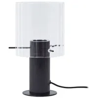 LUCANDE Tischleuchte Clear/Black