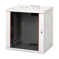 Equip Serverschrank 19' 600x450mm Glastür grau