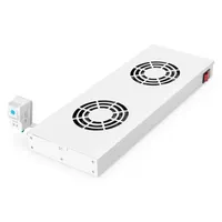 Equip Lüftermodul für Serverschränke, 4xLüfter RAL7035