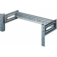 Equip 19', Hutschienenmodul für Serverschränke 2U RAL7035