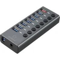 Renkforce RF-HUB-380 8 Port USB 3.2 Gen 2-Hub einzeln