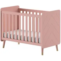 MID.YOU Gitterbett Billy ca. 60x120 cm Terra Rosa