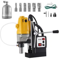 Vevor 1100 W Magnetbohrmaschine mit 40mm Bohrdurchmesser MD40 Magnetbohrmaschine