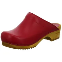Sanita Wood-Lotte Open Clog Red Gr.37 | Rot 37