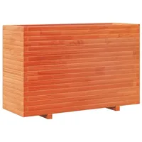 VidaXL Pflanzkübel Wachsbraun 110x40x72,5 cm Massivholz Kiefer