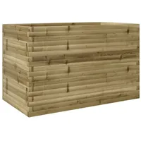 VidaXL Pflanzkübel, 110x60x68,5 cm Kiefernholz Imprägniert