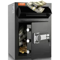 Vevor 2,5 L Einwurftresor, Deposittresor mit Drop-Slot, elektronischem Codeschloss