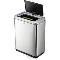 Durable Sensor Abfalleimer NO TOUCH DUO 2x20l silber,