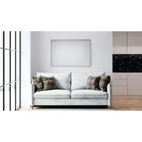 ALLboards Keramik-Magnettafel emailliert P3 100x80 cm, Alurahmen