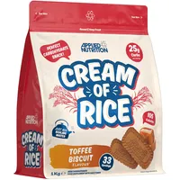 Applied Nutrition Cream of Rice, 1000 g Beutel, Toffee