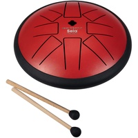HAGE MUSIKVERLAG Melody Tongue Drum 6" F Min Red
