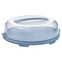Rotho Tortenglocke Fresh flach 35,5x34,5x11,6cm blue