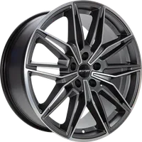 GMP Specter 9.5x20 ET45 5x120 72,6, anthracite matt diamond