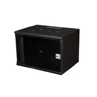 Equip Wandgehäuse (7 HE, 19 Zoll rack Serverschrank, Schwarz