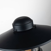 Elstead Lighting Klampenborg schwarz mit PIR-Sensor