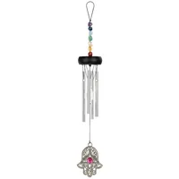 Sonic Energy Mini Chakra Chime – 30 cm, Silber,