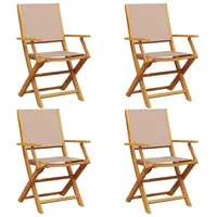 VidaXL Gartenstuhl 51 x 51 x 108 cm taupe