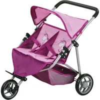 Knorrtoys 16774 - Tandem Buggy Duo UMA.Das Einhorn,