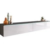 P & B Lowboard ca. 180x30 cm mit LED
