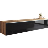P & B TV-Lowboard mit LED ca. 140x30 cm