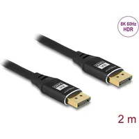 DeLock DisplayPort Kabel 8K 60 Hz 2 m