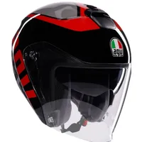 AGV Irides Valenza Matt Grau/Schwarz/Rot M