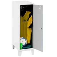 Simonrack Spind SIMONLOCKER DISM weiß, grau 8425437120442, 1 Schließfach