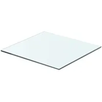 VidaXL Wandregal 40 x 30 x 0,8 cm Transparent