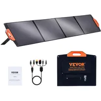 Vevor 200W Solarpanel Kit 18V monokristallinen Solarmodul wasserdichte ETFE-Oberfläche
