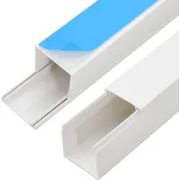 VidaXL Kabelkanäle Selbstklebend 30x20 mm 30 m PVC