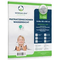 Sensalou Matratzenschoner Wasserdicht - Nässeschutz Matratzenauflage 80x160cm 1 St