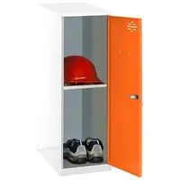 Simonlocker montadas Simonrack Spind SIMONLOCKER DISM weiß, orange 8425437116834,