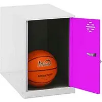 Simonrack Spind SIMONLOCKER DISM weiß, pink 8425437117640, 1 Schließfach