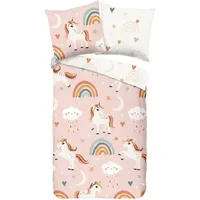 Muller Textiles Aina Einhorn Rosa 135 x 200 cm