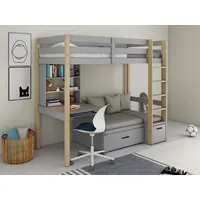 LÜTTENHÜTT Etagenbett »HENNE' TOPSELLER! Hochbett, Ideal für kleine Räume,