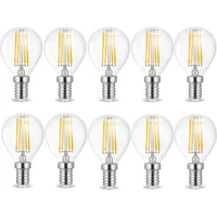 Aigostar 10 x 4w E14 LED Birne Filament Leuchtmittel